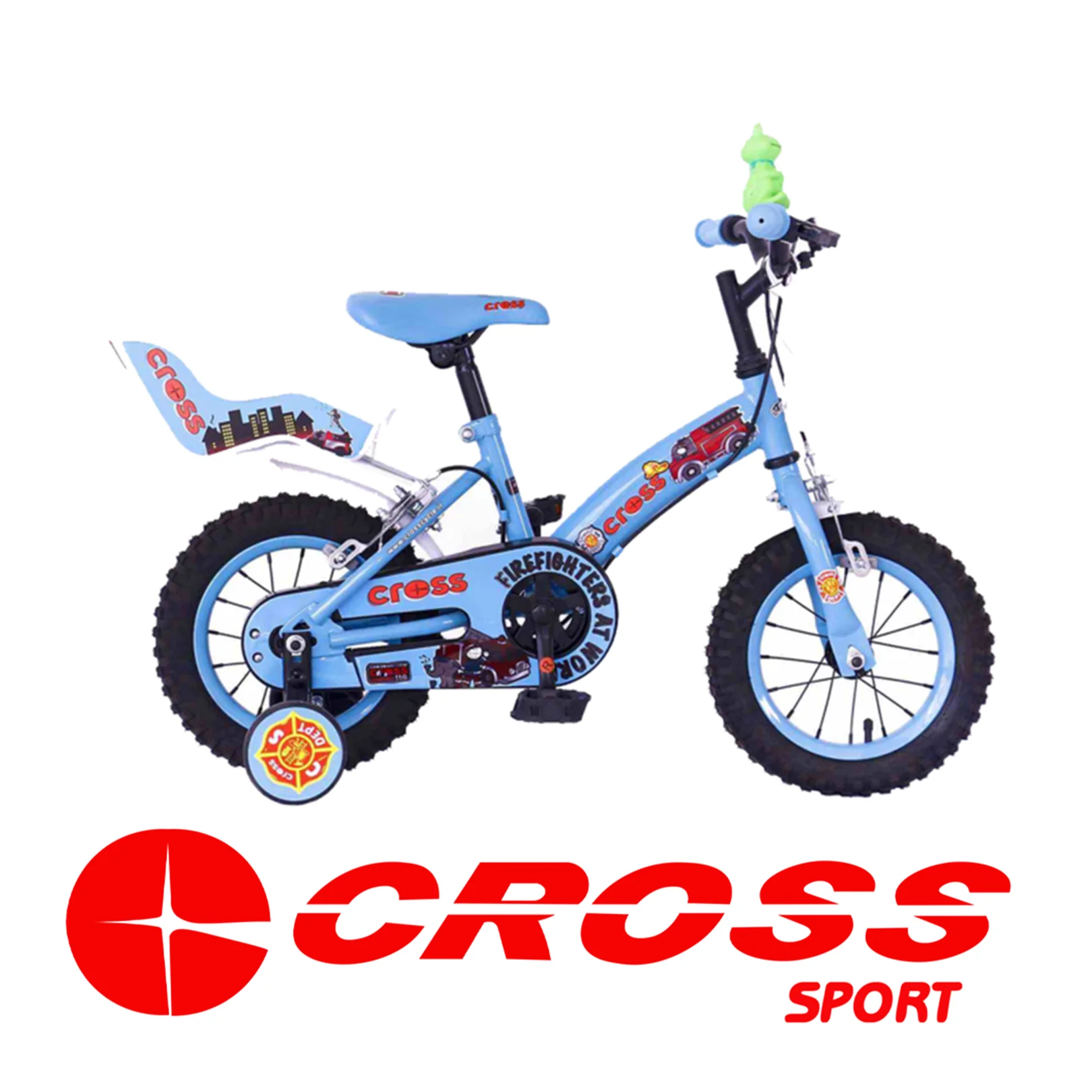 دوچرخه کودکان کراس مدل FireFighter سایز 12