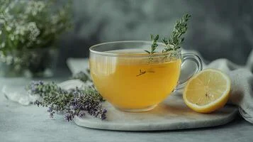 دمنوش آویشن و لیمو